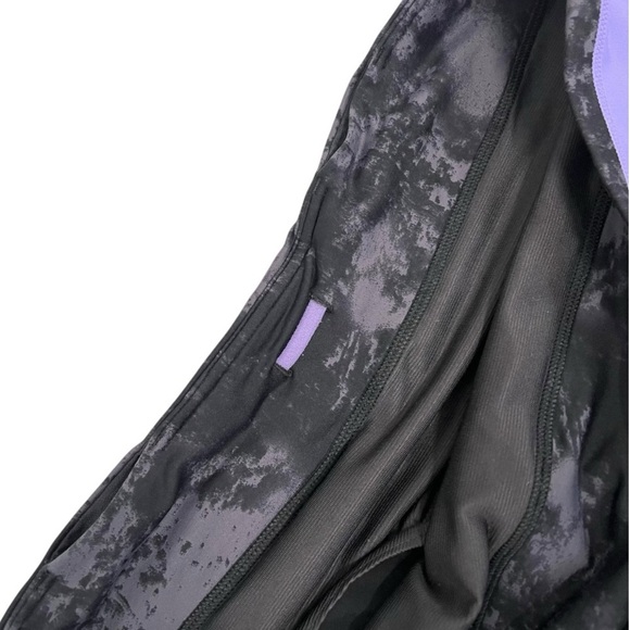 Lululemon Black Purple 5” Lined Running Athletic Performance Shorts Women’s 10 - Picture 8 of 11